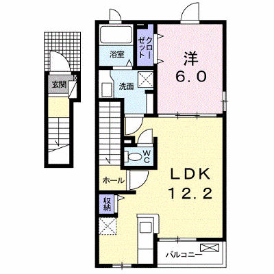 ルーラル朝倉　Ｂ 201【管理NO：1-024136002-02010】 ★家具家電は申し込み後に搬入します★ ★2026年10月下旬入居可能★の外観画像