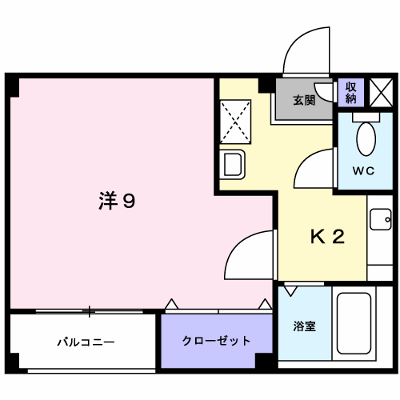 ミドルファンテン 202【管理NO：1-011014301-02020】 ★家具家電は申し込み後に搬入します★ ★2026年10月下旬入居可能★の外観画像