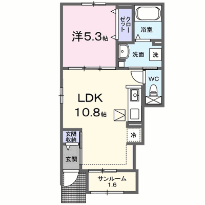 エランドロード 101【管理NO：1-027819401-01010】 ★家具家電は申し込み後に搬入します★の外観画像