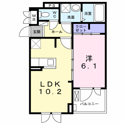 メゾン　エスポワール 203【管理NO：1-026064801-02030】 ★家具家電は申し込み後に搬入します★ ★2026年10月下旬入居可能★の外観画像