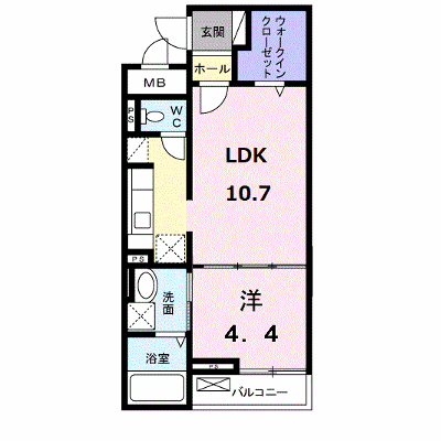 マリーアンジュ 101【管理NO：1-019284001-01010】 ★家具家電は申し込み後に搬入します★ ★2026年11月中旬入居可能★の外観画像