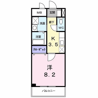 スタディオ・フラット田島 104【管理NO：1-012274401-01040】 ★家具家電は申し込み後に搬入します★ ★2026年10月下旬入居可能★の外観画像