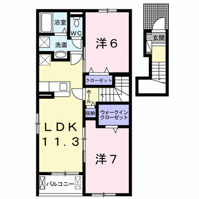 コンコードＢ 203【管理NO：1-026000102-02030】 ★家具家電は申し込み後に搬入します★ ★2026年10月下旬入居可能★の外観画像