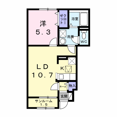 大林１丁目アパート 103【管理NO：1-028841601-01030】 ★家具家電は申し込み後に搬入します★ ★2027年03月中旬入居可能★の外観画像