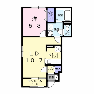 大林１丁目アパート 101【管理NO：1-028841601-01010】 ★家具家電は申し込み後に搬入します★ ★2027年03月中旬入居可能★の外観画像