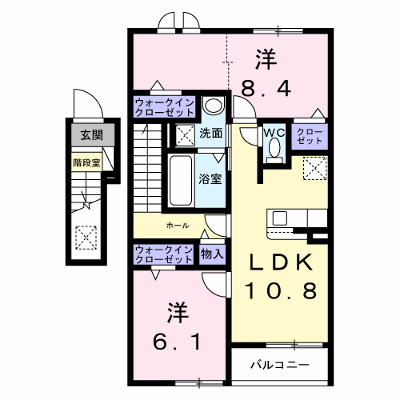ルミナス 203【管理NO：1-028678701-02030】 ★家具家電は申し込み後に搬入します★ ★2027年03月上旬入居可能★の外観画像
