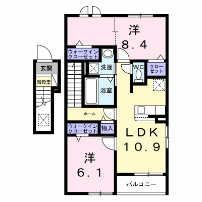 ルミナス 201【管理NO：1-028678701-02010】 ★家具家電は申し込み後に搬入します★ ★2027年03月上旬入居可能★の外観画像