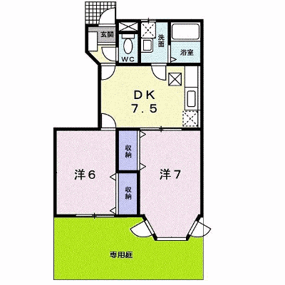 シャンソレイユ 102【管理NO：1-010878101-01020】 ★家具家電は申し込み後に搬入します★ ★2026年10月上旬入居可能★の外観画像