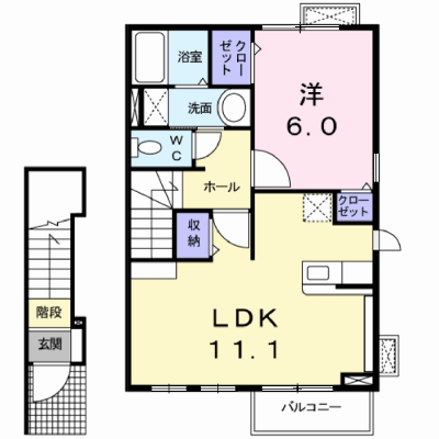 ギサンテ 203【管理NO：1-017185501-02030】 ★家具家電は申し込み後に搬入します★ ★2026年11月中旬入居可能★の外観画像