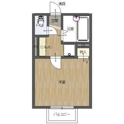 きららマンスリー出雲上塩冶　Z6 の内観画像