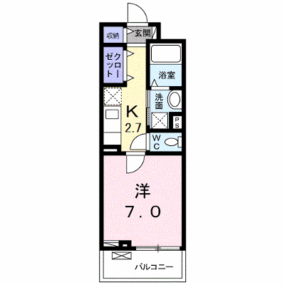 グレイス 310【管理NO：1-025926301-03100】 ★家具家電は申し込み後に搬入します★ ★2026年10月上旬入居可能★の外観画像
