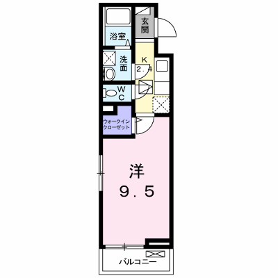 シャンドゥ　フルールⅣ 104【管理NO：1-021602901-01040】 ★家具家電は申し込み後に搬入します★ ★2026年10月下旬入居可能★の外観画像