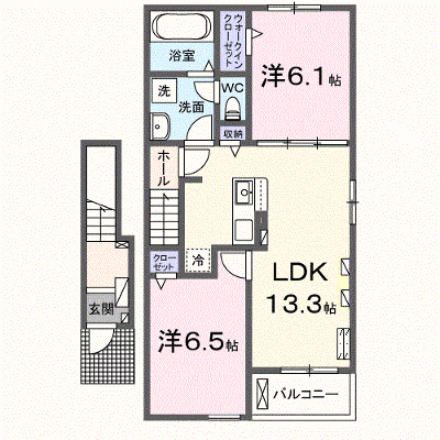 ハートフル翔Ⅱ 205【管理NO：1-027481602-02050】 ★家具家電は申し込み後に搬入します★ ★2026年11月中旬入居可能★の外観画像