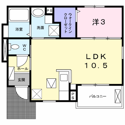 キアラ水戸 105【管理NO：1-027359101-01050】 ★家具家電は申し込み後に搬入します★ ★2026年11月中旬入居可能★の外観画像