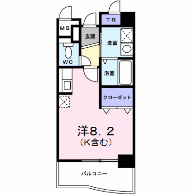 コートライブリーＮ 203【管理NO：1-010653901-02030】 ★家具家電は申し込み後に搬入します★の外観画像