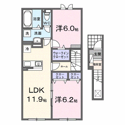 ．ｃ（ドットシー） 203【管理NO：1-028631402-02030】 ★家具家電は申し込み後に搬入します★ ★2027年02月上旬入居可能★の外観画像