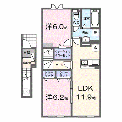 ．ｃ（ドットシー） 201【管理NO：1-028631402-02010】 ★家具家電は申し込み後に搬入します★ ★2027年02月上旬入居可能★の外観画像