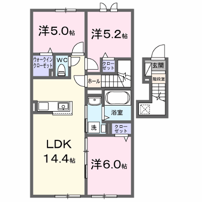 ．ａ（ドットエー） 204【管理NO：1-028631401-02040】 ★家具家電は申し込み後に搬入します★ ★2027年02月上旬入居可能★の外観画像