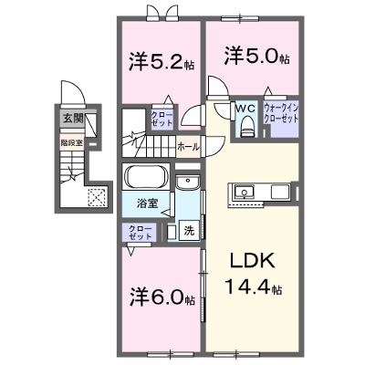 ．ａ（ドットエー） 202【管理NO：1-028631401-02020】 ★家具家電は申し込み後に搬入します★ ★2027年02月上旬入居可能★の外観画像