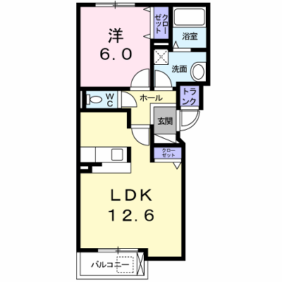 ＡｍｙⅥ 304【管理NO：1-019943801-03040】 ★家具家電は申し込み後に搬入します★ ★2026年11月中旬入居可能★の外観画像