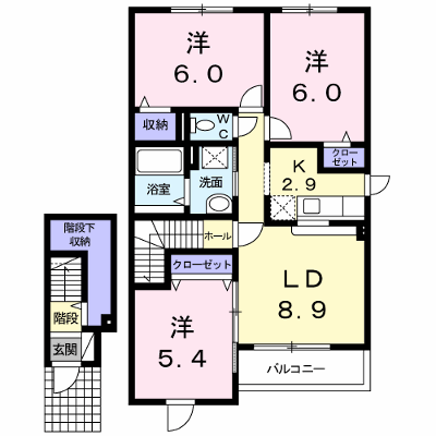 ベイサイト　Ⅰ 203【管理NO：1-016387701-02030】 ★家具家電は申し込み後に搬入します★ ★2026年11月上旬入居可能★の外観画像