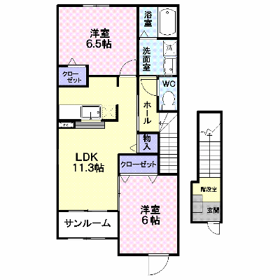リリエンハイム　Ｃ 321【管理NO：1-015388401-02010】 ★家具家電は申し込み後に搬入します★ ★2026年10月上旬入居可能★の外観画像