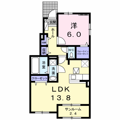 カーサ・グラシオ　Ⅰ 101【管理NO：1-025756101-01010】 ★家具家電は申し込み後に搬入します★ ★2026年10月上旬入居可能★の外観画像