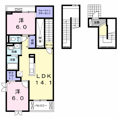 サンリトＡ 305【管理NO：1-023569601-03040】 ★家具家電は申し込み後に搬入します★ ★2026年11月上旬入居可能★の外観画像