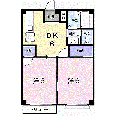 フランボワーズＡ 102【管理NO：1-002889401-01020】 ★家具家電は申し込み後に搬入します★ ★2026年11月上旬入居可能★の外観画像