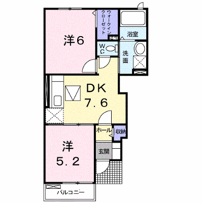 ポプラリテートＡ 103【管理NO：1-013767701-01030】 ★家具家電は申し込み後に搬入します★ ★2026年10月下旬入居可能★の外観画像