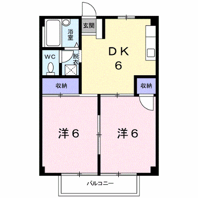 田胡ハイツ　Ｂ 201【管理NO：1-000586102-02010】 ★家具家電は申し込み後に搬入します★ ★2026年10月中旬入居可能★の外観画像