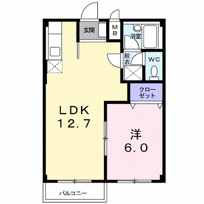 エルディム８９ 202【管理NO：1-001502501-02020】 ★家具家電は申し込み後に搬入します★の外観画像