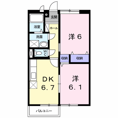 サニーヒルＳ 201【管理NO：1-009522701-02010】 ★家具家電は申し込み後に搬入します★ ★2026年11月中旬入居可能★の外観画像