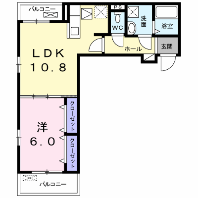 クレール　パル 102【管理NO：1-025761401-01020】 ★家具家電は申し込み後に搬入します★ ★2026年10月中旬入居可能★の外観画像