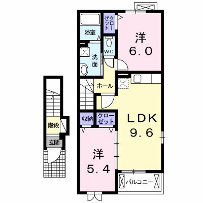 サンフラウアⅤ 204【管理NO：1-017382401-02040】 ★家具家電は申し込み後に搬入します★ ★2026年10月下旬入居可能★の外観画像