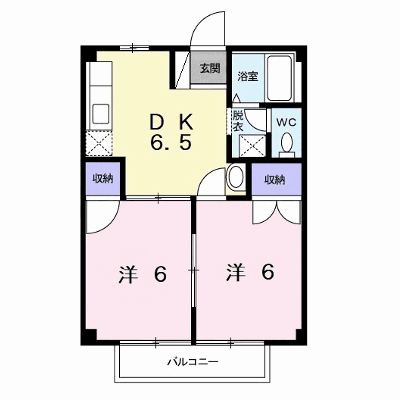 カーサ喜見塚 202【管理NO：1-002855901-02020】 ★家具家電は申し込み後に搬入します★ ★2026年10月下旬入居可能★の外観画像