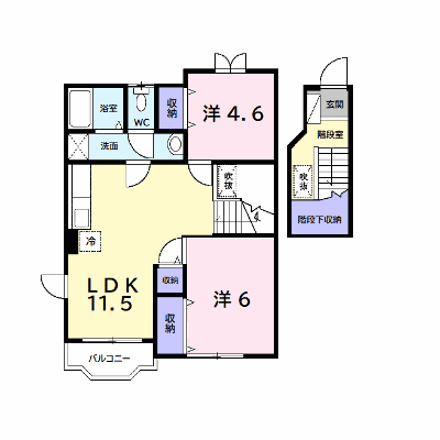 マリンガ 203【管理NO：1-010440701-02030】 ★家具家電は申し込み後に搬入します★ ★2026年10月下旬入居可能★の外観画像