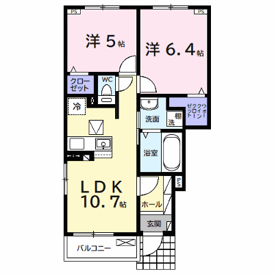アクアヴィラ　Ｂ 101【管理NO：1-027902202-01010】 ★家具家電は申し込み後に搬入します★ ★2026年11月中旬入居可能★の外観画像