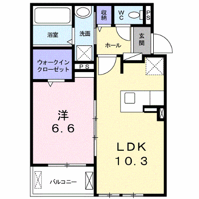 シエロビスタ常盤平Ⅲ 201【管理NO：1-024950301-02010】 ★家具家電は申し込み後に搬入します★の外観画像