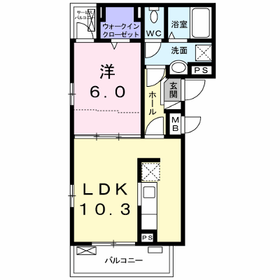 オーブ　ドゥース　Ⅰ 201【管理NO：1-024160001-02010】 ★家具家電は申し込み後に搬入します★ ★2026年11月中旬入居可能★の外観画像