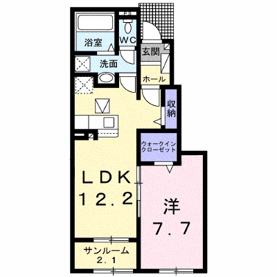 メルヴィレッジⅠ 103【管理NO：1-027270101-01030】 ★家具家電は申し込み後に搬入します★ ★2026年12月下旬入居可能★の外観画像