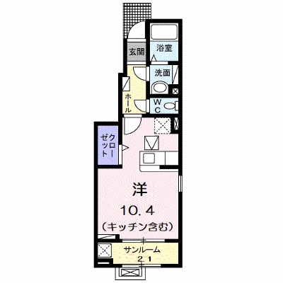 オリオン　リヴィエール　Ｌ 101【管理NO：1-023956102-01010】 ★家具家電は申し込み後に搬入します★ ★2026年10月下旬入居可能★の外観画像