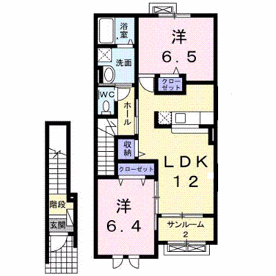 コンフォートＴＡＮＡＫＡ 202【管理NO：1-017894901-02020】 ★家具家電は申し込み後に搬入します★ ★2026年10月下旬入居可能★の外観画像
