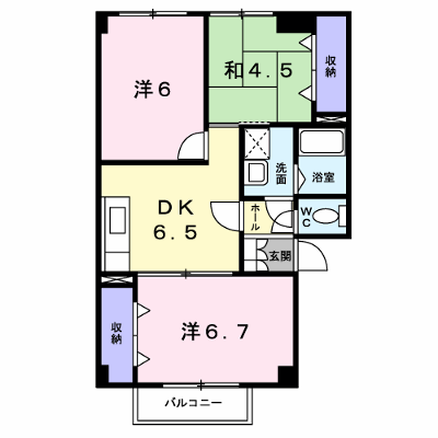 ラ．クレール　メゾン白崎 203【管理NO：1-007428201-02030】 ★家具家電は申し込み後に搬入します★ ★2026年10月中旬入居可能★の外観画像