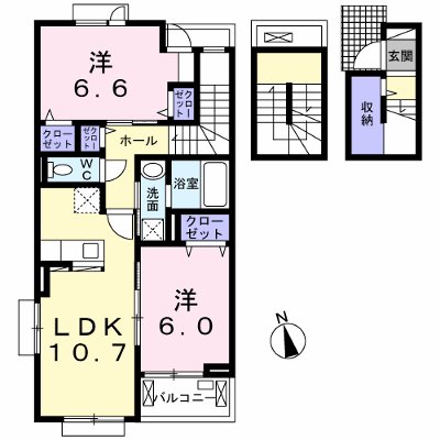 ソフィア　グレイス 303【管理NO：1-025056802-03030】 ★家具家電は申し込み後に搬入します★ ★2026年10月下旬入居可能★の外観画像