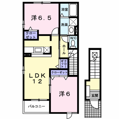 ヴィラ・ベルブリーズ 201【管理NO：1-013442701-02010】 ★家具家電は申し込み後に搬入します★ ★2026年11月上旬入居可能★の外観画像