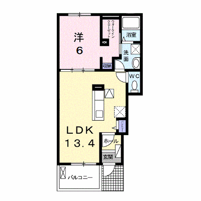 セリーンＡ 102【管理NO：1-019060201-01020】 ★家具家電は申し込み後に搬入します★ ★2026年10月下旬入居可能★の外観画像
