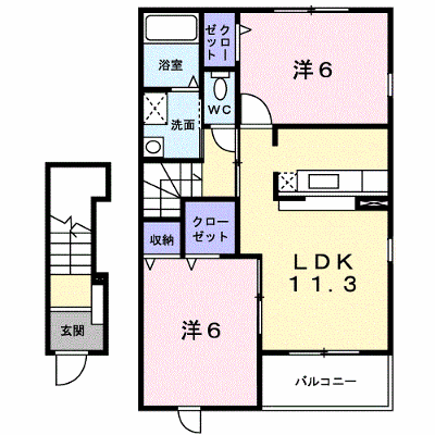 ソル・レヴァンテ　Ⅲ 205【管理NO：1-014598403-02040】 ★家具家電は申し込み後に搬入します★ ★2026年11月下旬入居可能★の外観画像