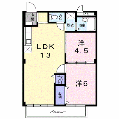 ハイツＨＩＲＯ 205【管理NO：1-002603201-02040】 ★家具家電は申し込み後に搬入します★ ★2026年11月上旬入居可能★の外観画像