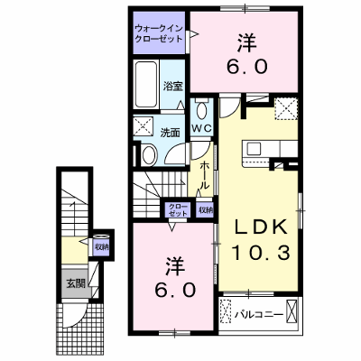 コンソラータ 205【管理NO：1-026229901-02040】 ★家具家電は申し込み後に搬入します★ ★2026年10月上旬入居可能★の外観画像